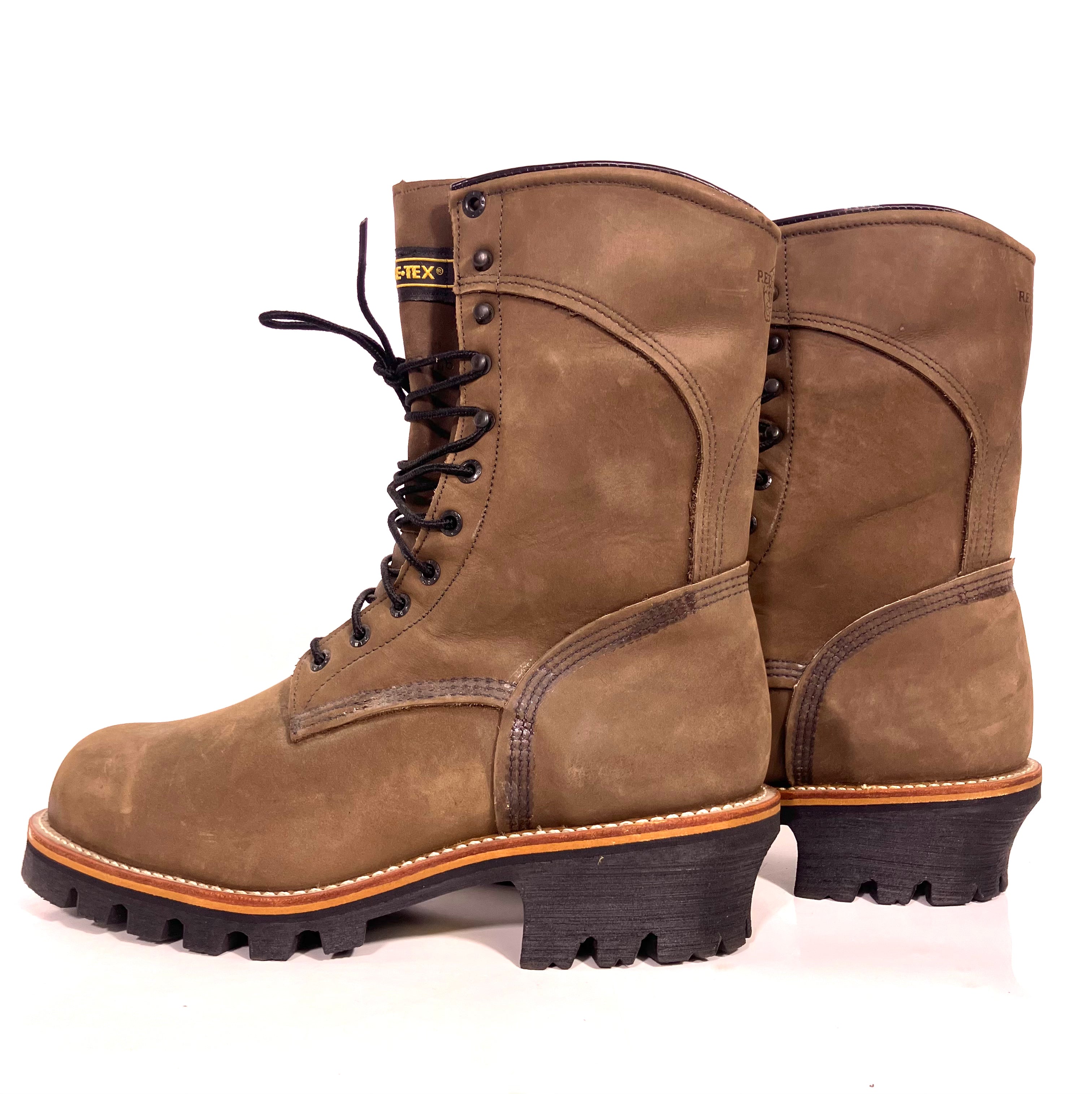 Red Wing Steel Toe Gore-Tex Logger Boots Men’s Size 10 E Leather Discontinued