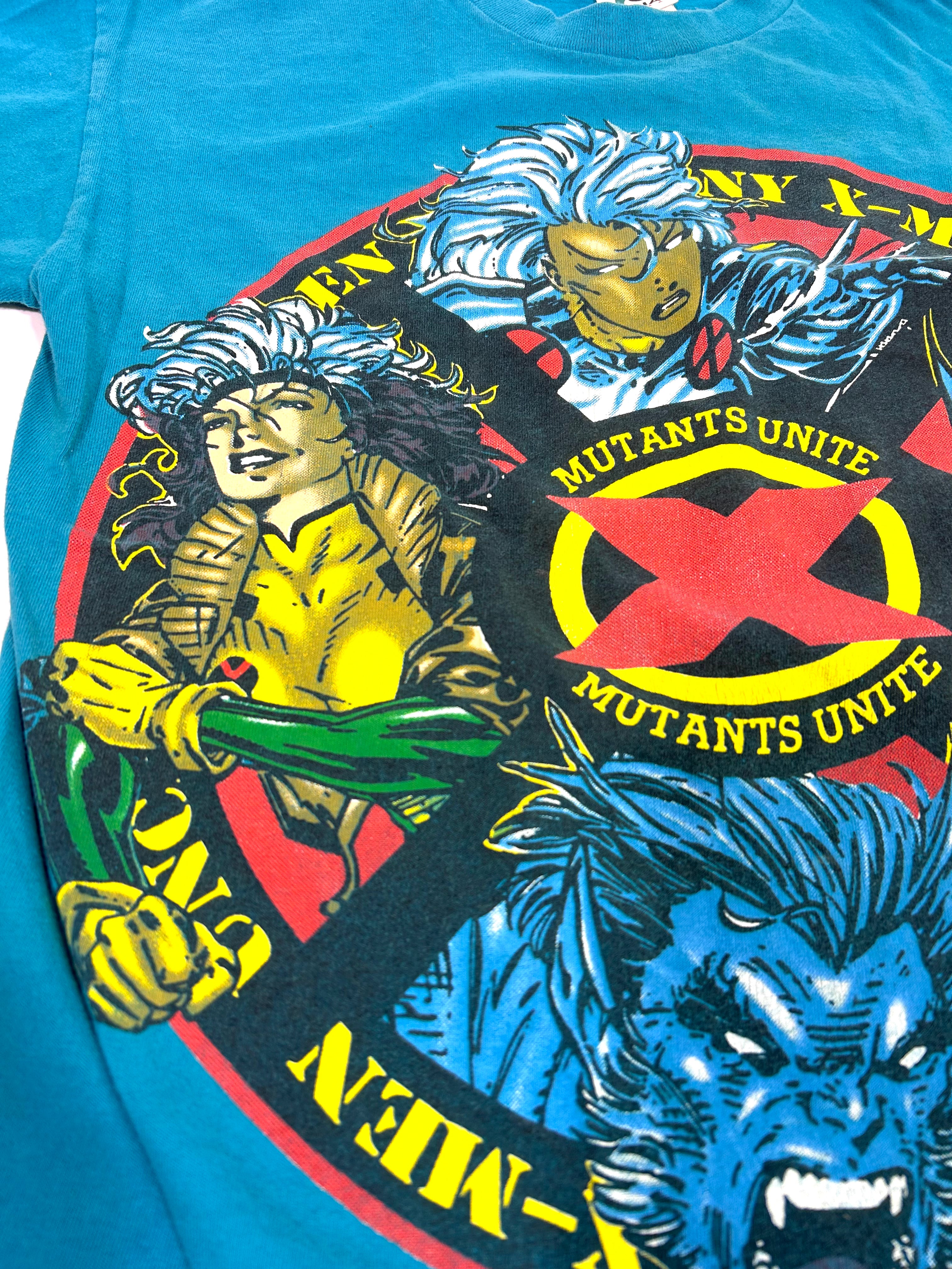 Vintage 1993 Storm Beast Wolverine Mutants Unite X-MEN MARVEL SIGNAL S/M