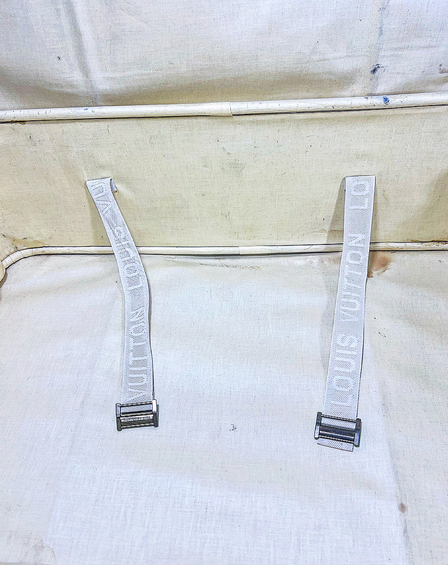 Vintage Louis Vuitton Large Double Strap Suitcase – Well Aged Patina