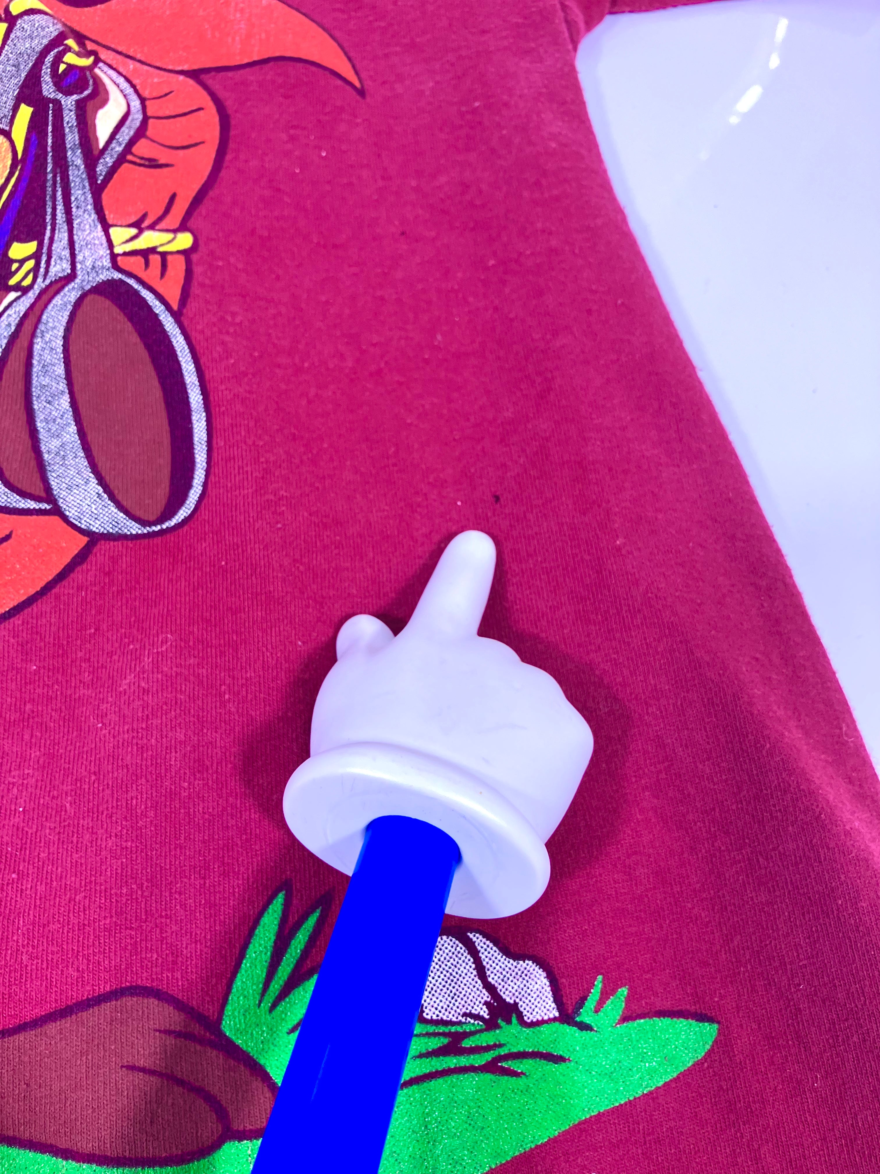 Vintage 1994 Taz Looney Tunes All Over Print T-Shirt Signal Artwear Sz M READ